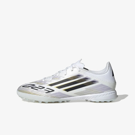 Adidas F50 League TF - White/Core Black/Met Gold