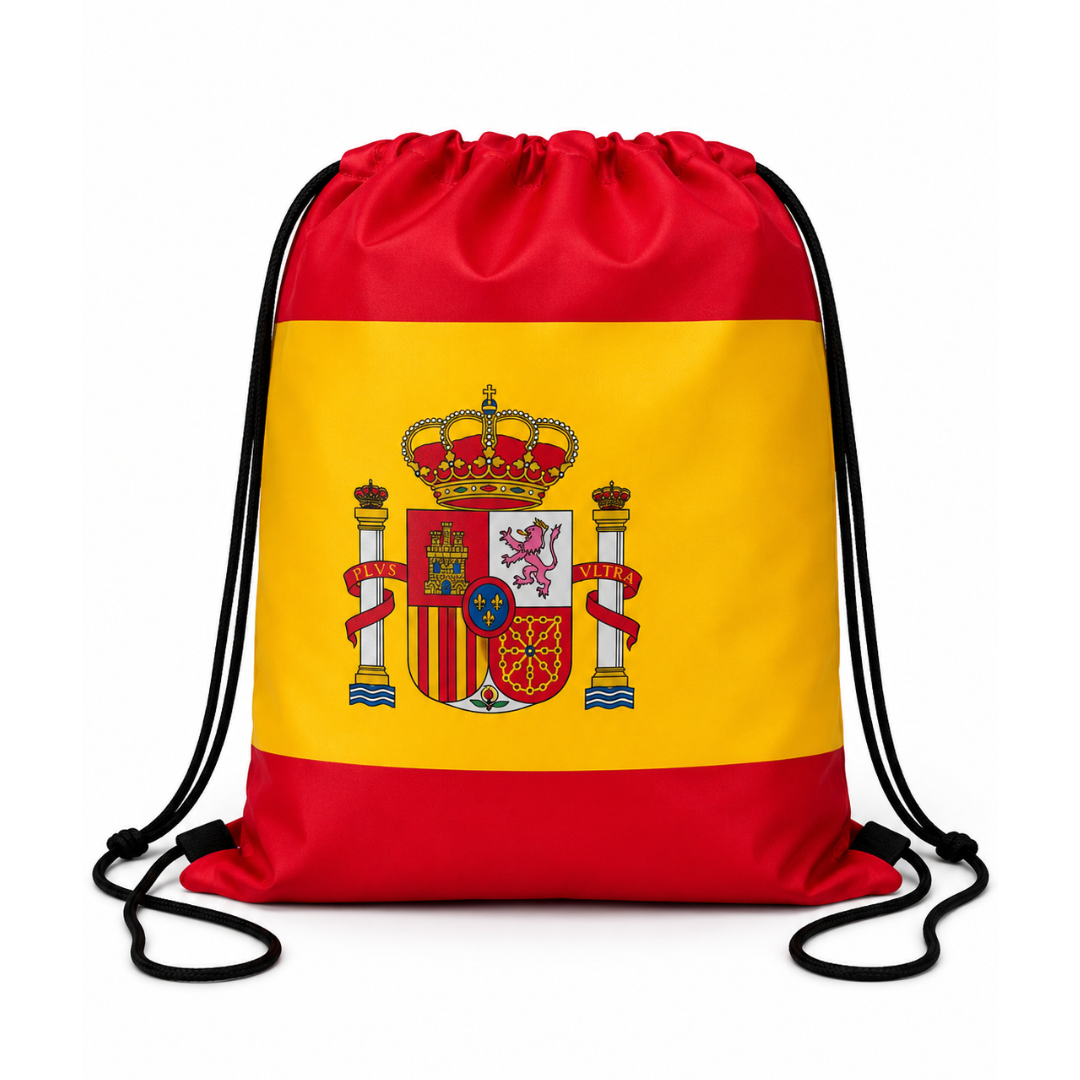 Spain World Cup Drawstring Bag
