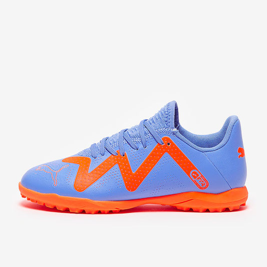 Puma Kids Future Play TT - Blue Glimmer/Puma White/Puma Ultra Orange