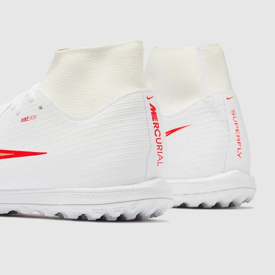 Nike Air Zoom Mercurial Superfly XI Academy TF - White/Blur/Brt Crimson
