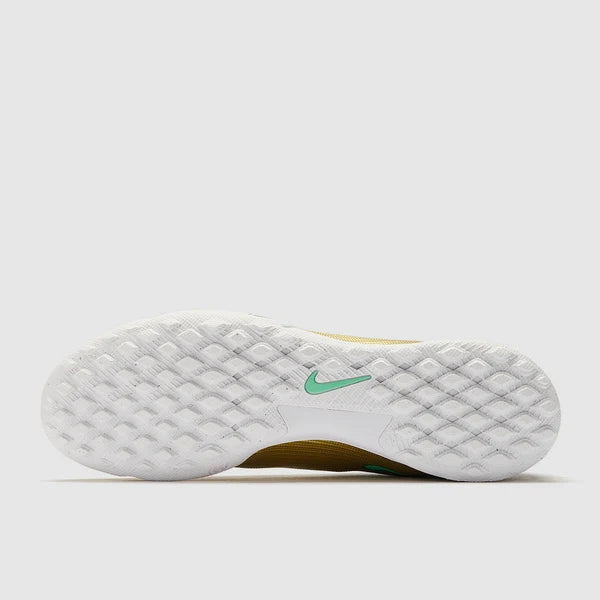 Load image into Gallery viewer, Nike Mercurial Superfly XI Academy x Mbappe TF - Mtlc Gold/Green Glow

