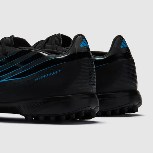 adidas F50 Hyperfast League TF - Core Black/Core Black/Lucid Ray Blue