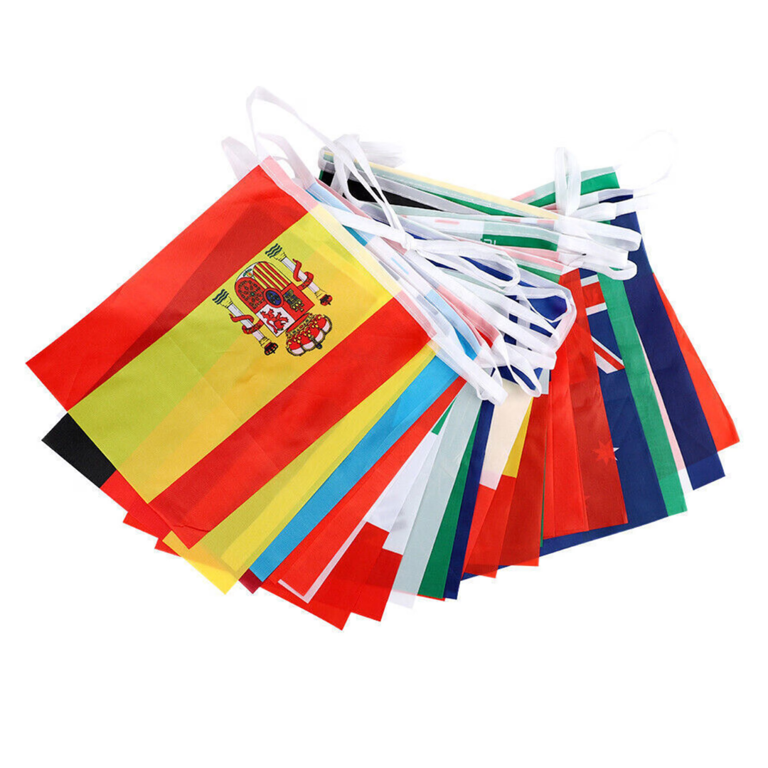 FIFA World Cup 2026 String Flag Set (14×21cm)