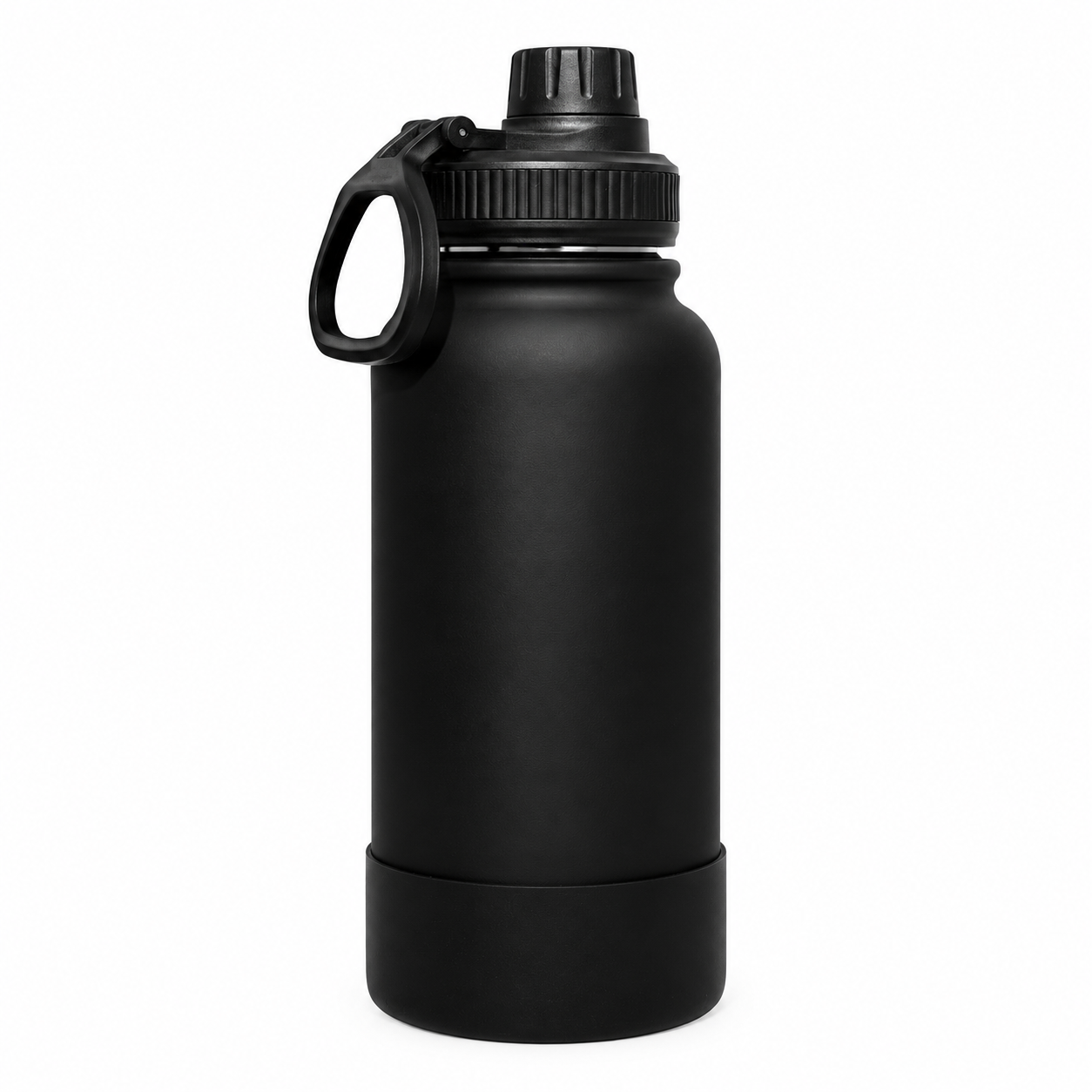 Loop Lid Bottle - Black