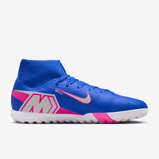 Nike Air Zoom Mercurial Superfly X Academy TF - Racer Blue/White
