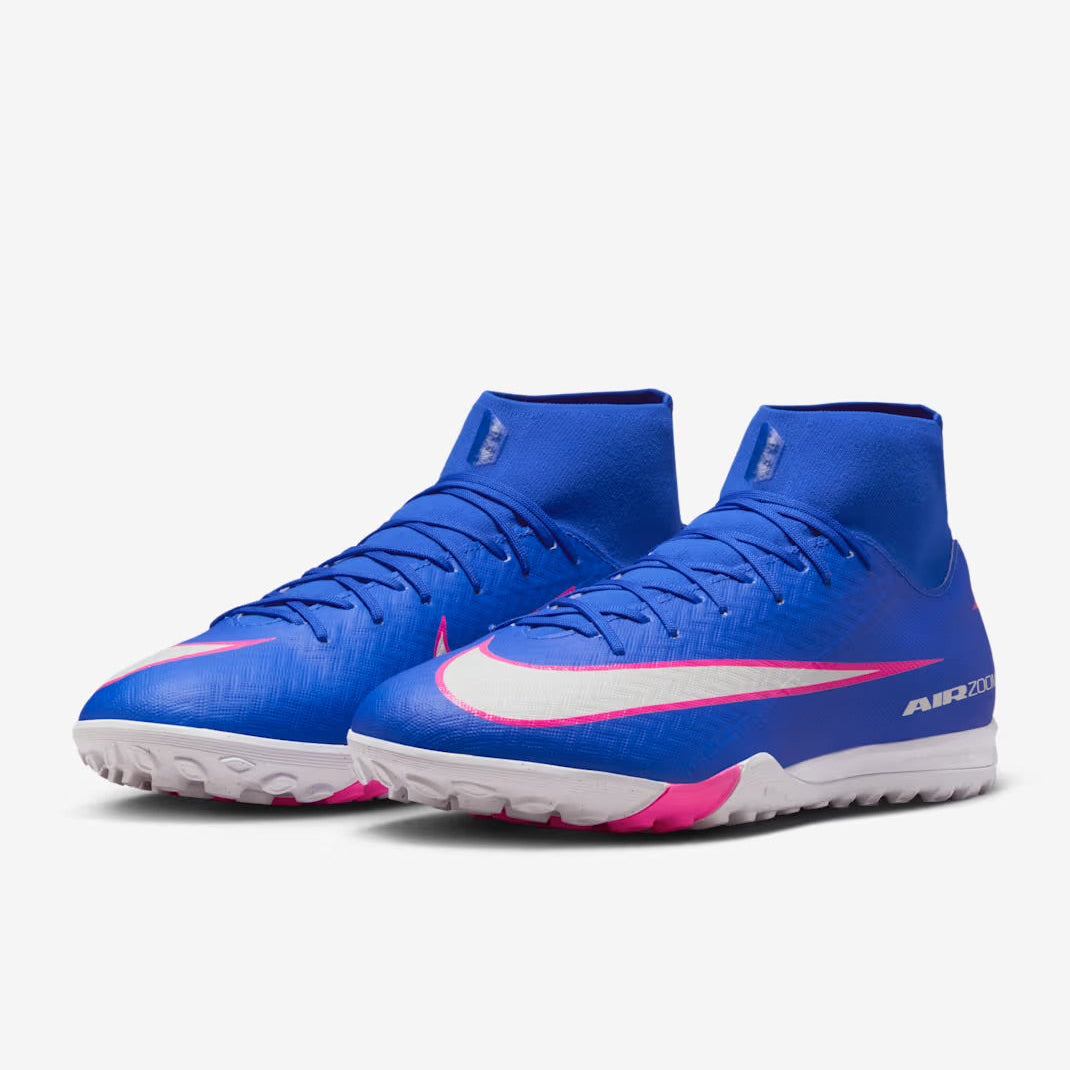 Nike Air Zoom Mercurial Superfly X Academy TF - Racer Blue/White