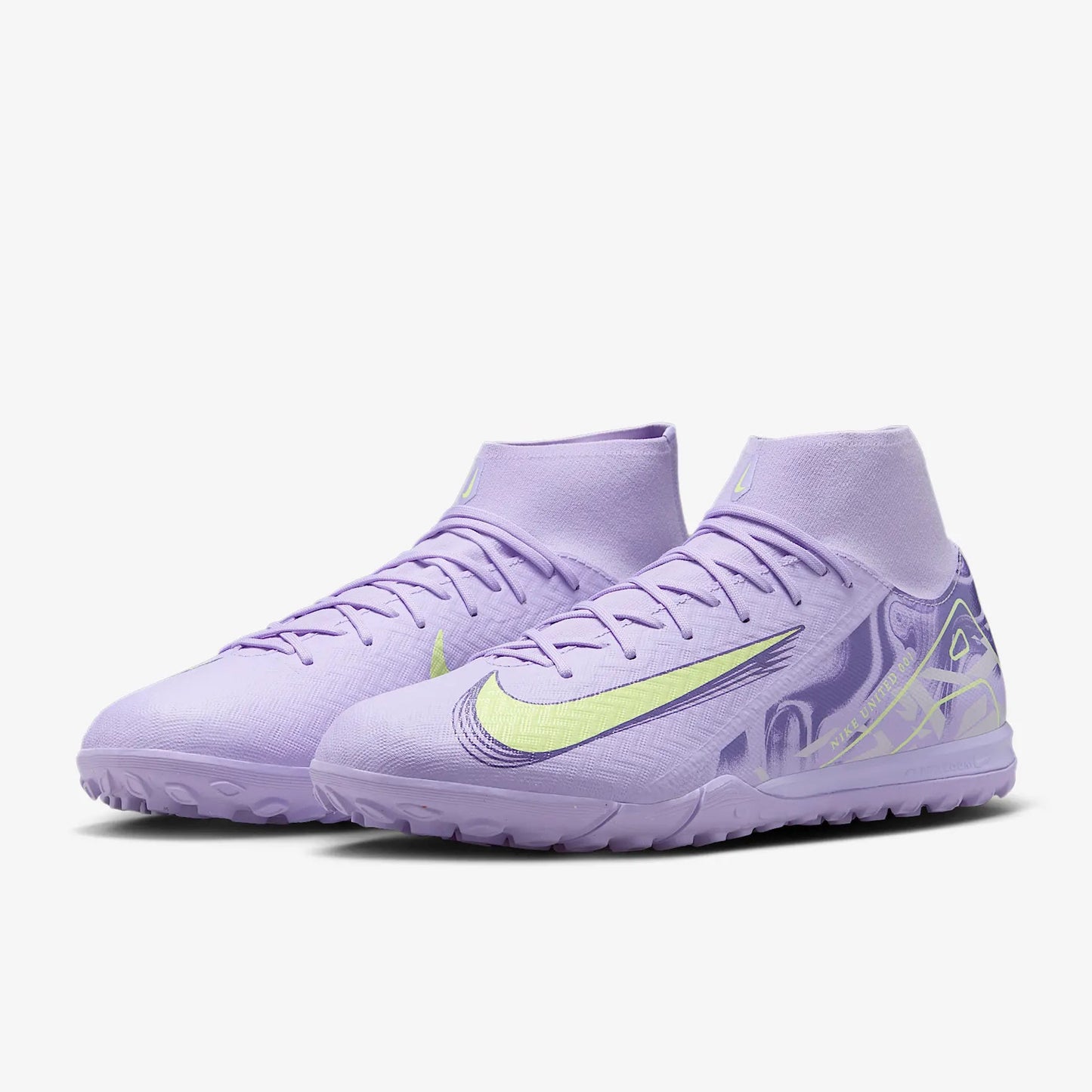 Nike Air Zoom Mercurial Superfly X Academy TF - Purple Agate/Barely Volt