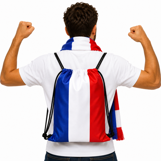 France World Cup Drawstring Bag