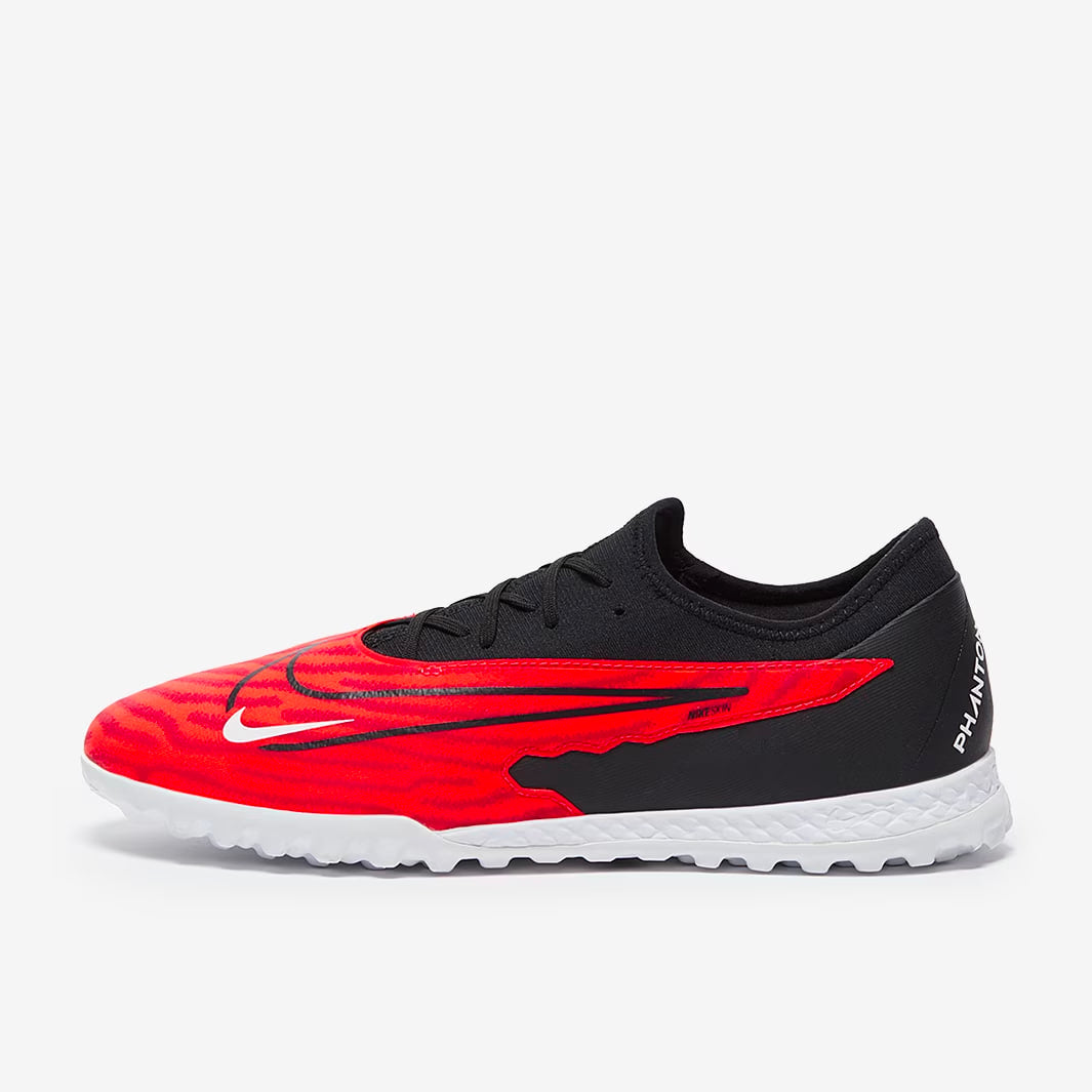 Nike React Phantom GX Pro TF - Bright Crimson/Black/White