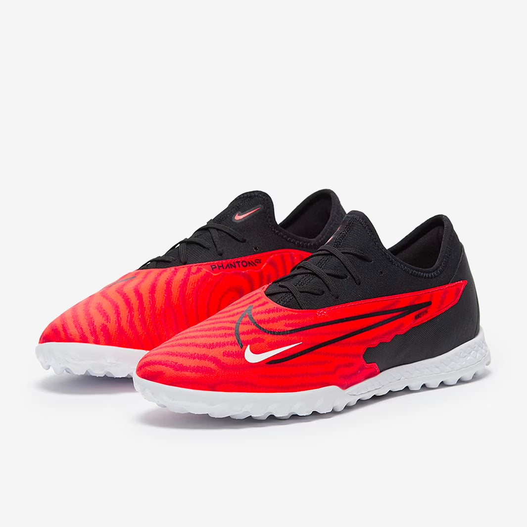 Nike React Phantom GX Pro TF - Bright Crimson/Black/White