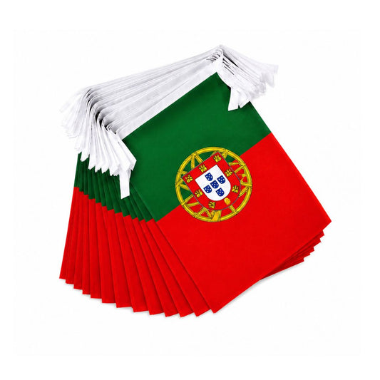 Portugal World Cup 2026 String Flag Set (14×21cm)